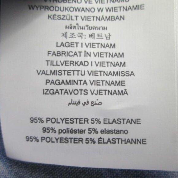 NWT MIchael Kors  Crew Blue Tunic 3/4 Sleeve Dress Medium - Picture 5 of 7